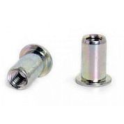 Заклепка с внутренней резьбой М6х1.0mm L18.0mm (цилиндрический бортик, сталь) PROWIN AK LM6-L купить в интернет магазине zaklepochnik.by