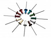 Заклепка вытяжная 3.2х8 mm алюминий/сталь, RAL 1014 (20000 шт в коробе) (Цвет слоновая кость) STARFIX SM-101895-20000